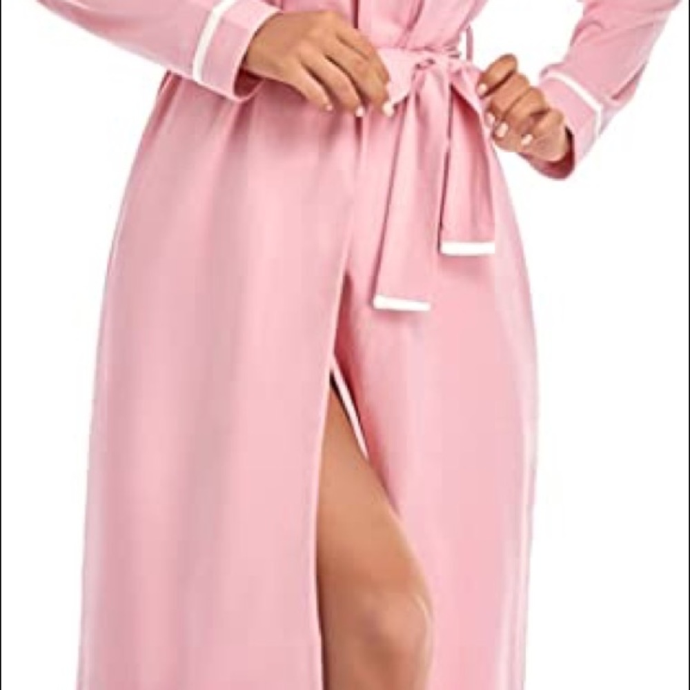 NWTWomen's 100% Cotton Short Robes Knit Bathrobe Lightweight K… - Picture 4 of 6